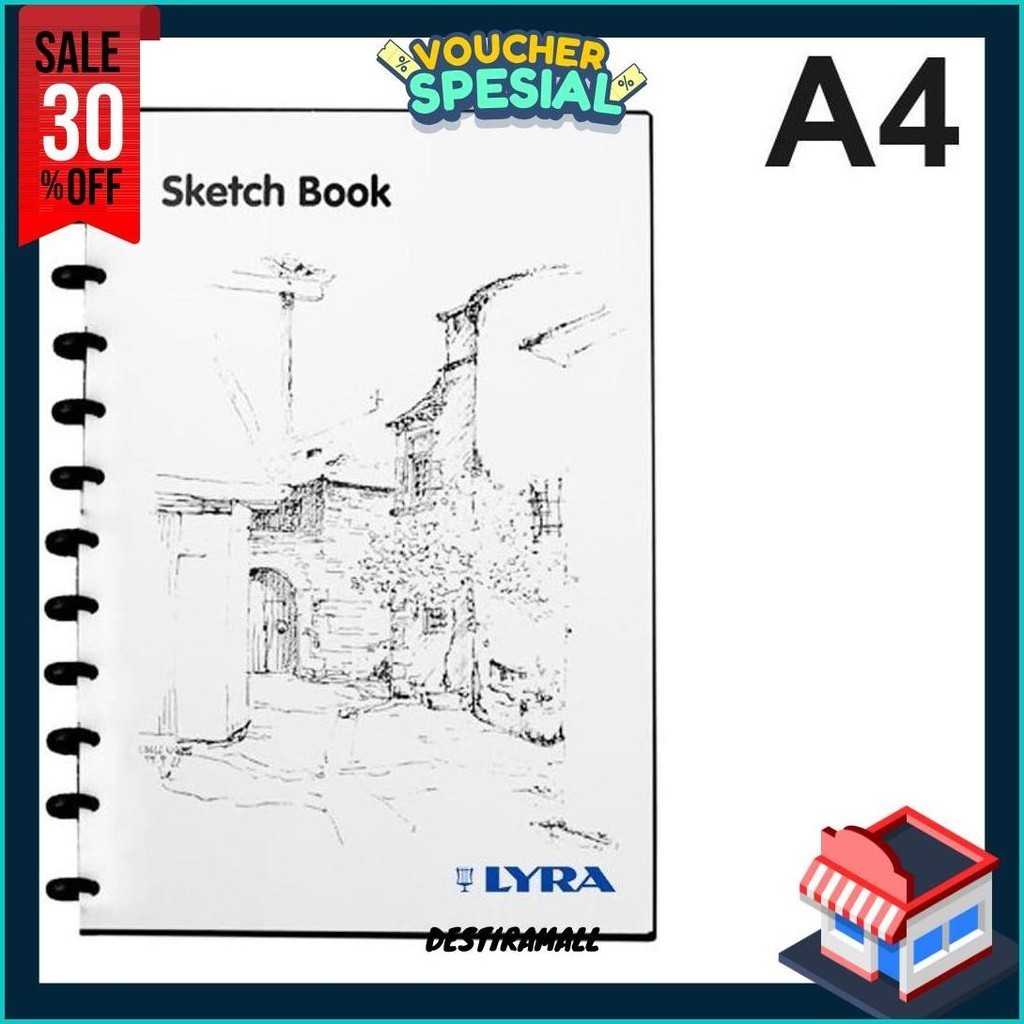 

(Dyi) Lyra Sketch Book A4 / Refill Sketch Book (Ready|Cod|Murah)