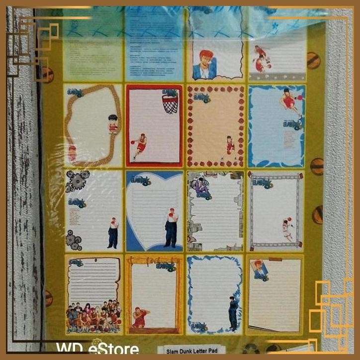 

[WDE] NOTEPAD BERGAMBAR ANIME SLAM DUNK #1