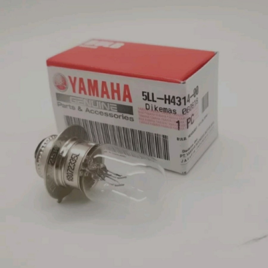 Bohlam Depan (5LL-H4314-00) Original Yamaha | Untuk Motor Yamaha Matic & Bebek