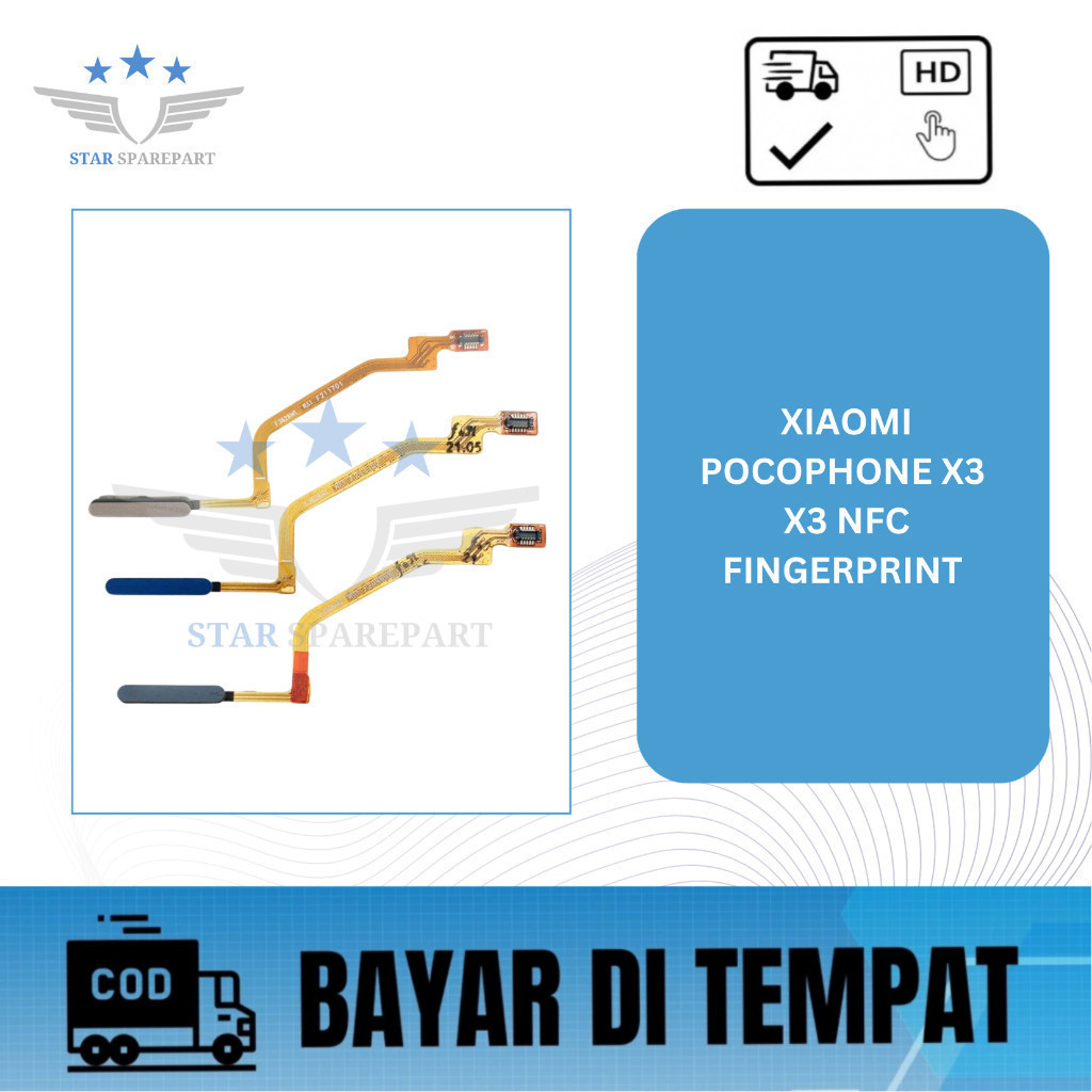 FLEXIBEL XIAOMI POCOPHONE X3 / X3 NFC FINGERPRINT