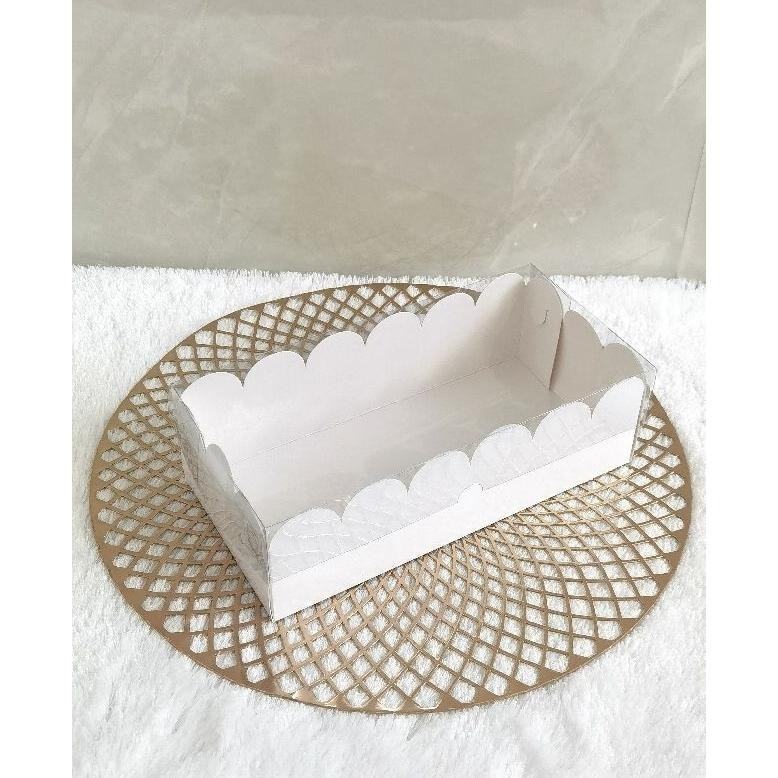 

eq-77 BOX MIKA PUTIH - DUS KUE - KOTAK - KARDUS 25x12x8 (ISI : 10 PCS) Sale