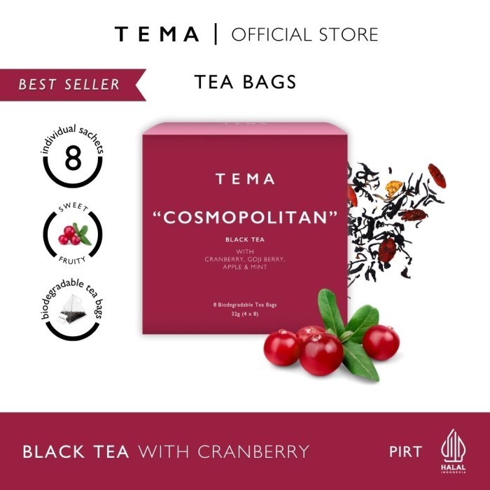 

Secrenada - Tema Tea Bags - Cosmopolitan / Black Berries Tea