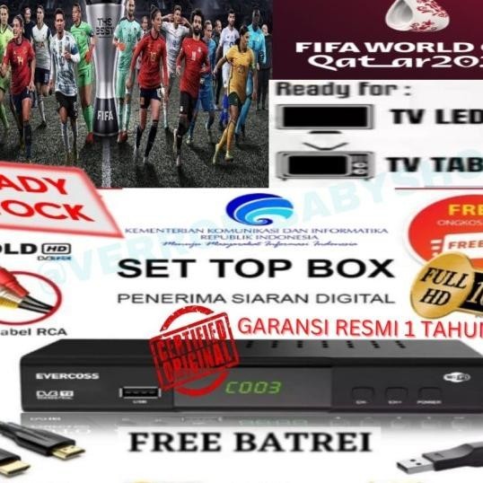 Set Top Box Tv Digital Stb Tv Tabung Receiver Tv Full Hd Garansi Res