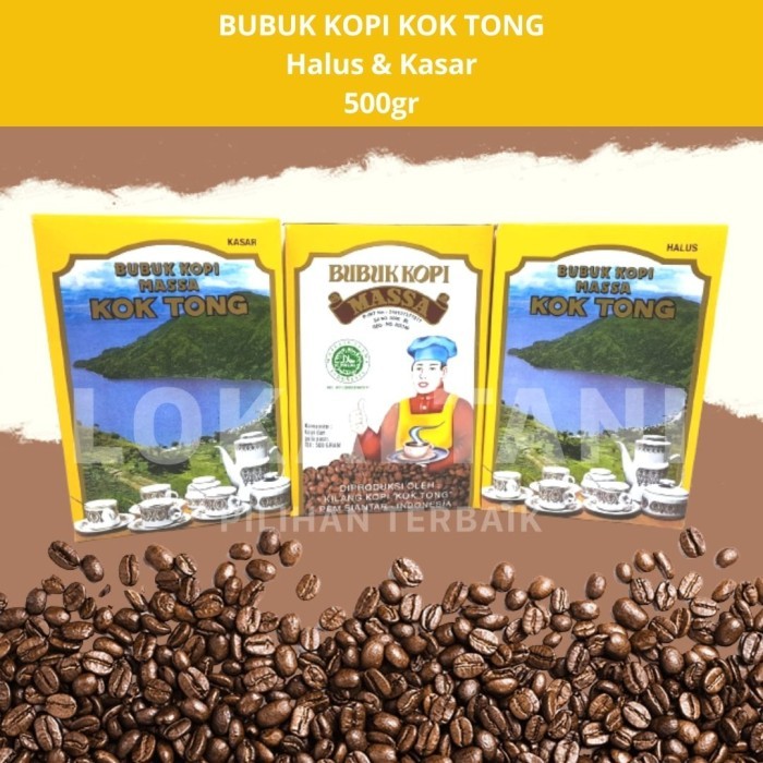 

Kopi Massa Kok Tong Pematang Siantar 500Gr Bubuk Halus/Kasar