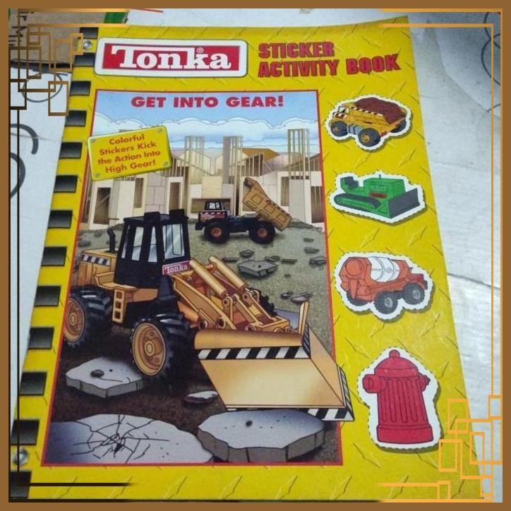 

[SCAF] Tonka sticker activity book