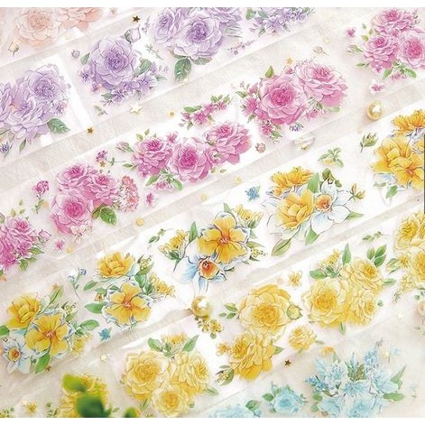 

Sale Flower Pet Sticker Roll - Stiker Roll Tema Bunga