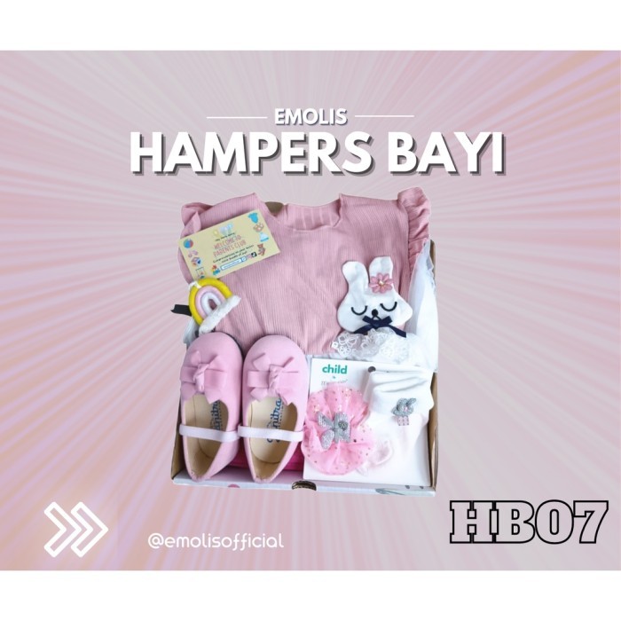 

Limited! HB07 Hampers Bayi Newborn Baby Kado Bayi Boy Girl Perlengkapan Bayi Murah