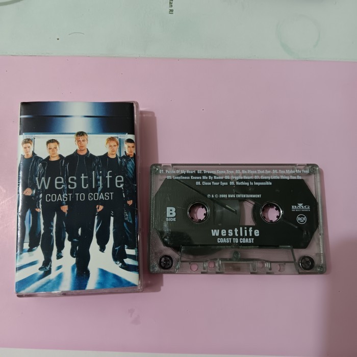 kaset pita - westlife - coast to coast
