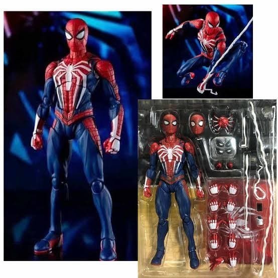 Shf Spiderman PS4 Advanced Suit Action Figure