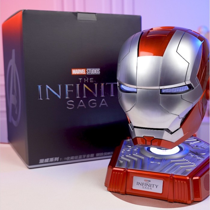Helmet Helm Iron Man Mark Infinity Saga Ironman Life Size Action Figur