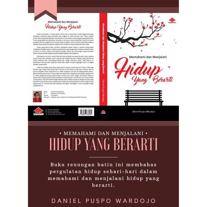 

buku rohani renungan kristen memahami dan menjalani hidup yang berarti