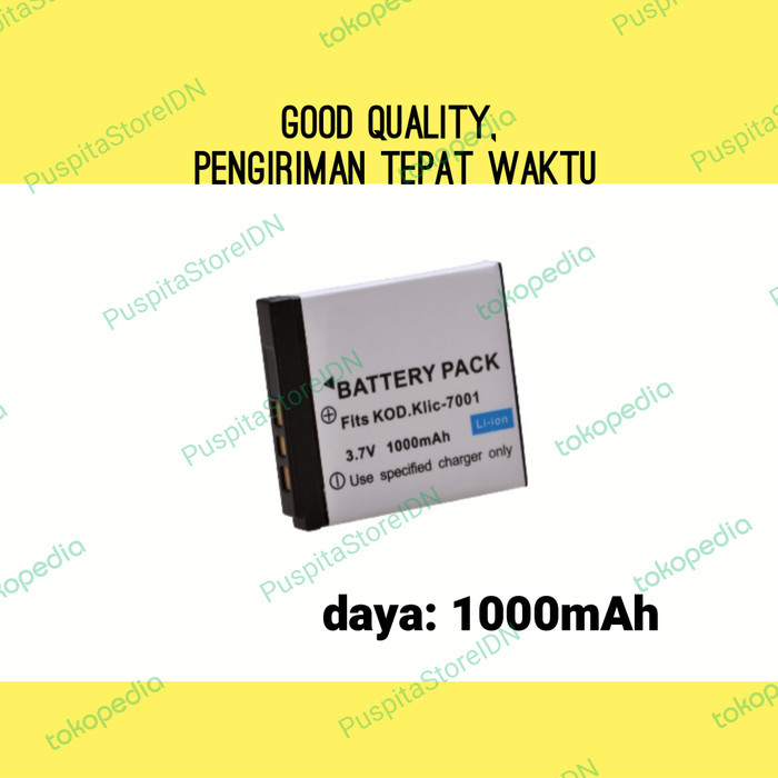 Baterai Kodak Easyshare M863 M763 M853 M753 Batre Battery