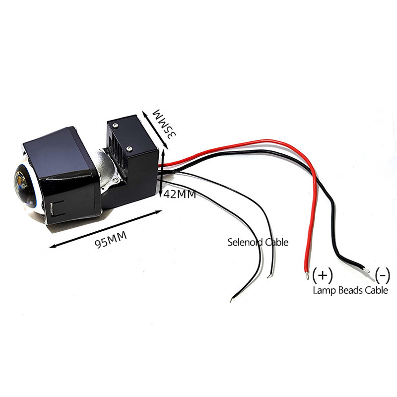 BILED Matrix iSUN MX15 Matrix X1 Mini Projector 1.5 Inch Flat-Cut Off