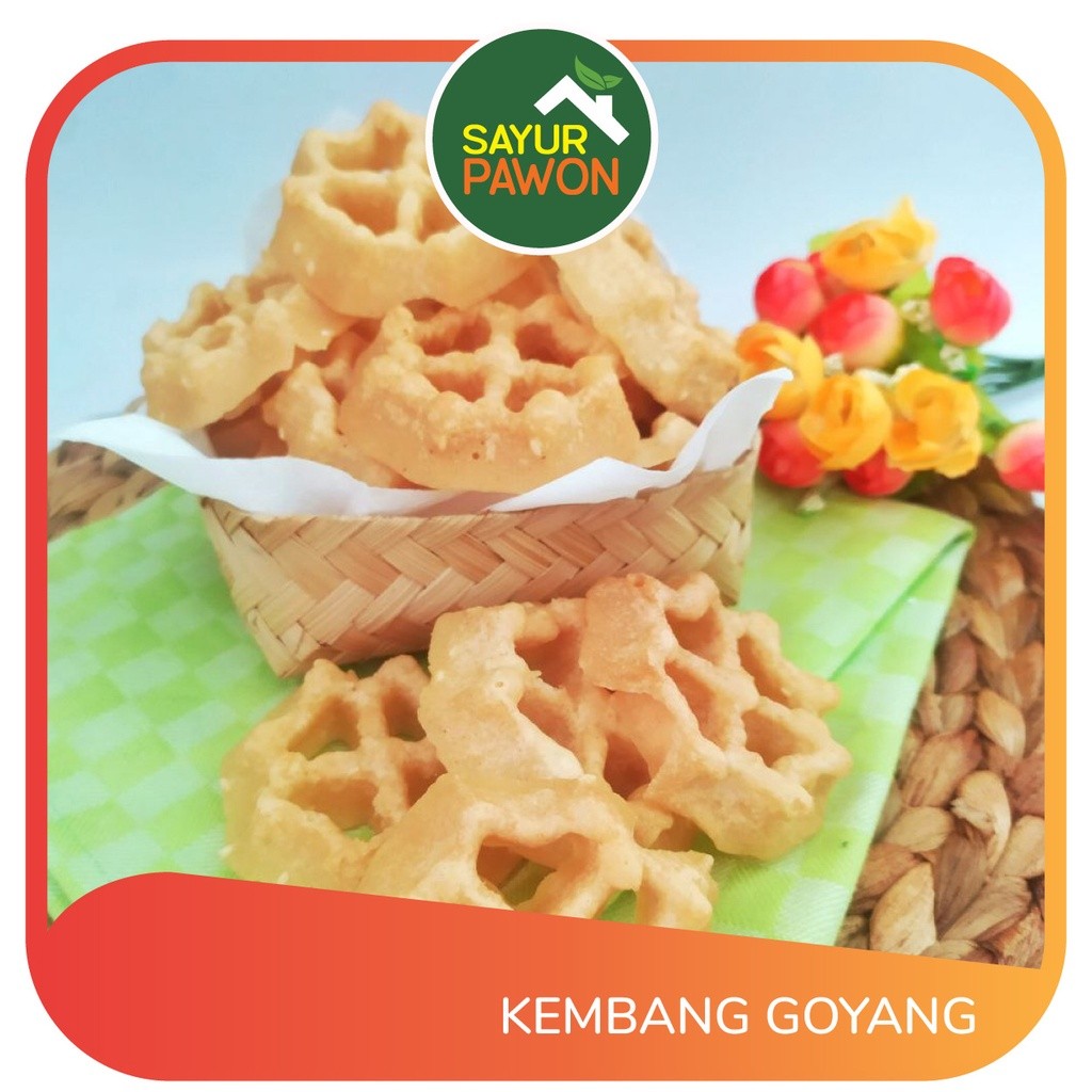 

Kue Kembang Goyang per pack ( snack / camilan / produk lokal jogja )