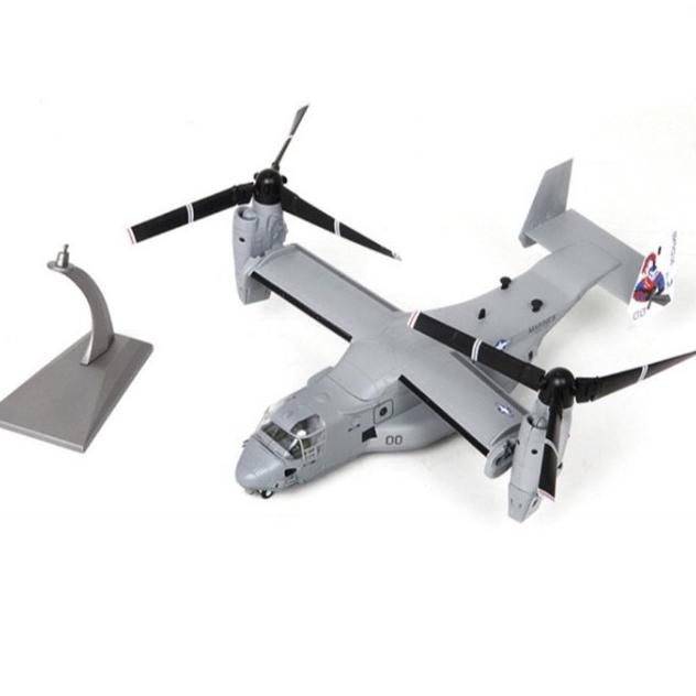 Diecast Pesawat Helikopter Bell Boeing V-22 Osprey Marines Usaf 1/72