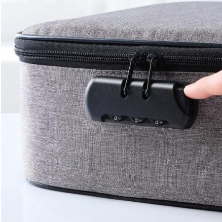 

Tas Dokumen Tempat Penyimpanan File Pasport Travel Bag Storage Box HID