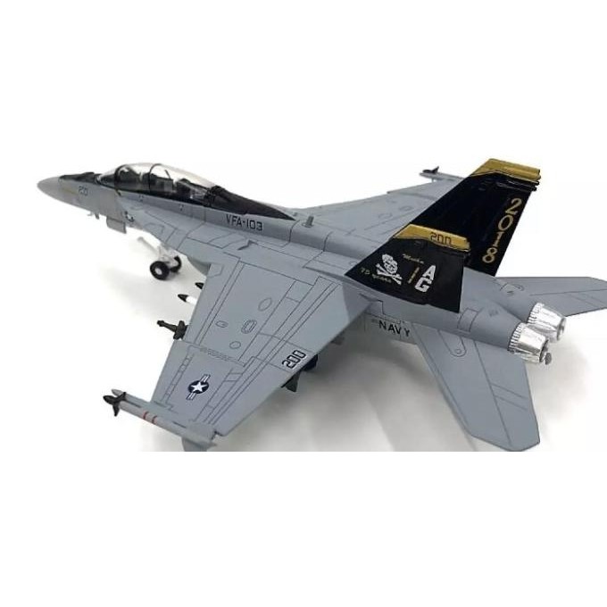 Diecast Pesawat Tempur F-18B Hornet 1/72 Jolly Rogers