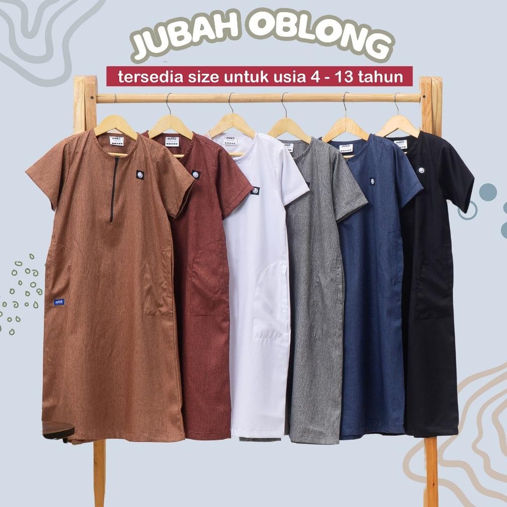 Jubah Anak Polos Jubah Anak Laki Laki Lengan Pendek Gamis Anak Laki Polos Jubah Koko Anak Gamis Anak