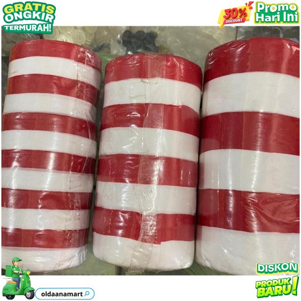 

Pita Kain Merah Putih Hut Ri Serbaguna (1/2 " - 2") C Sale