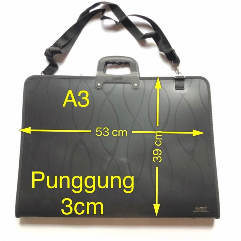 

uy-23 V TEC ART BAG A3 ( 53x39x3 CM) Murah