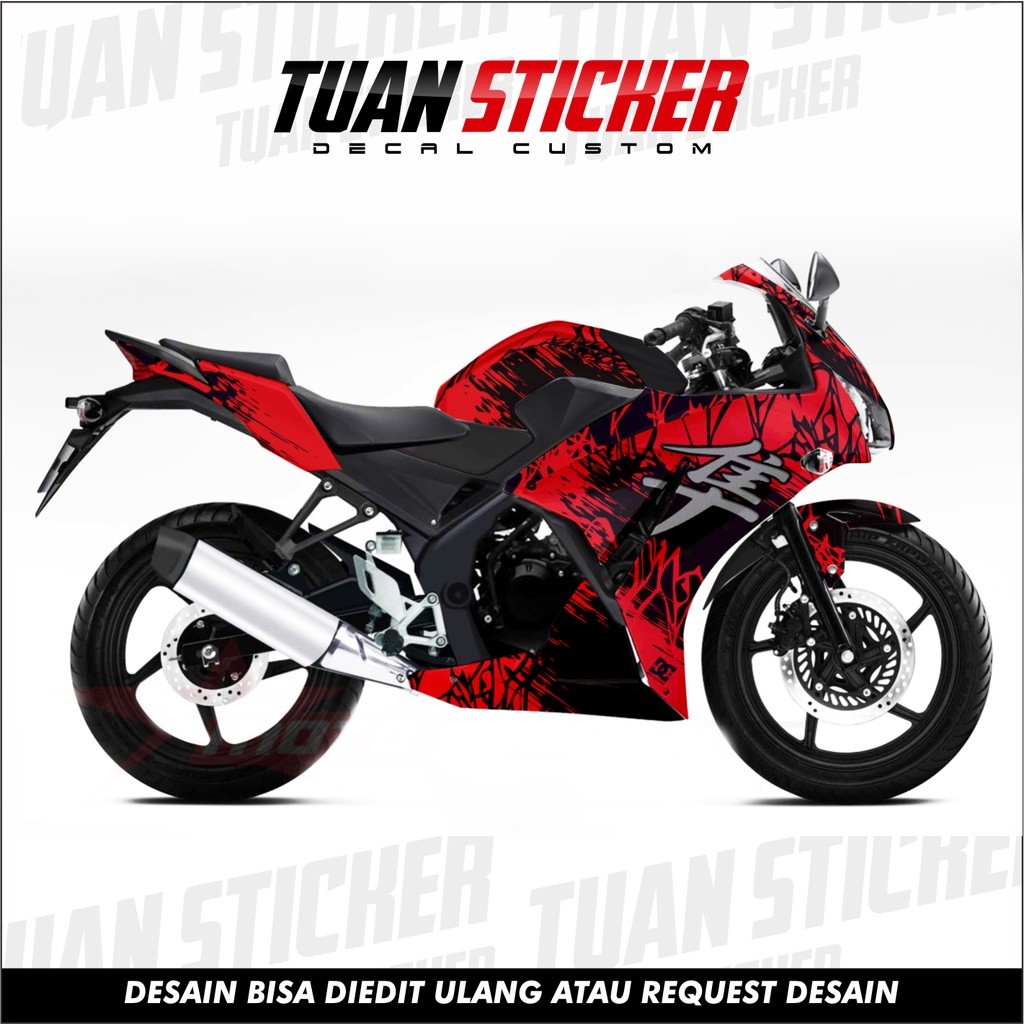 Sticker Decal Full body cbr 150r k45 decal cbr k45 stiker cbr k45 stiker motor cbr k45 030