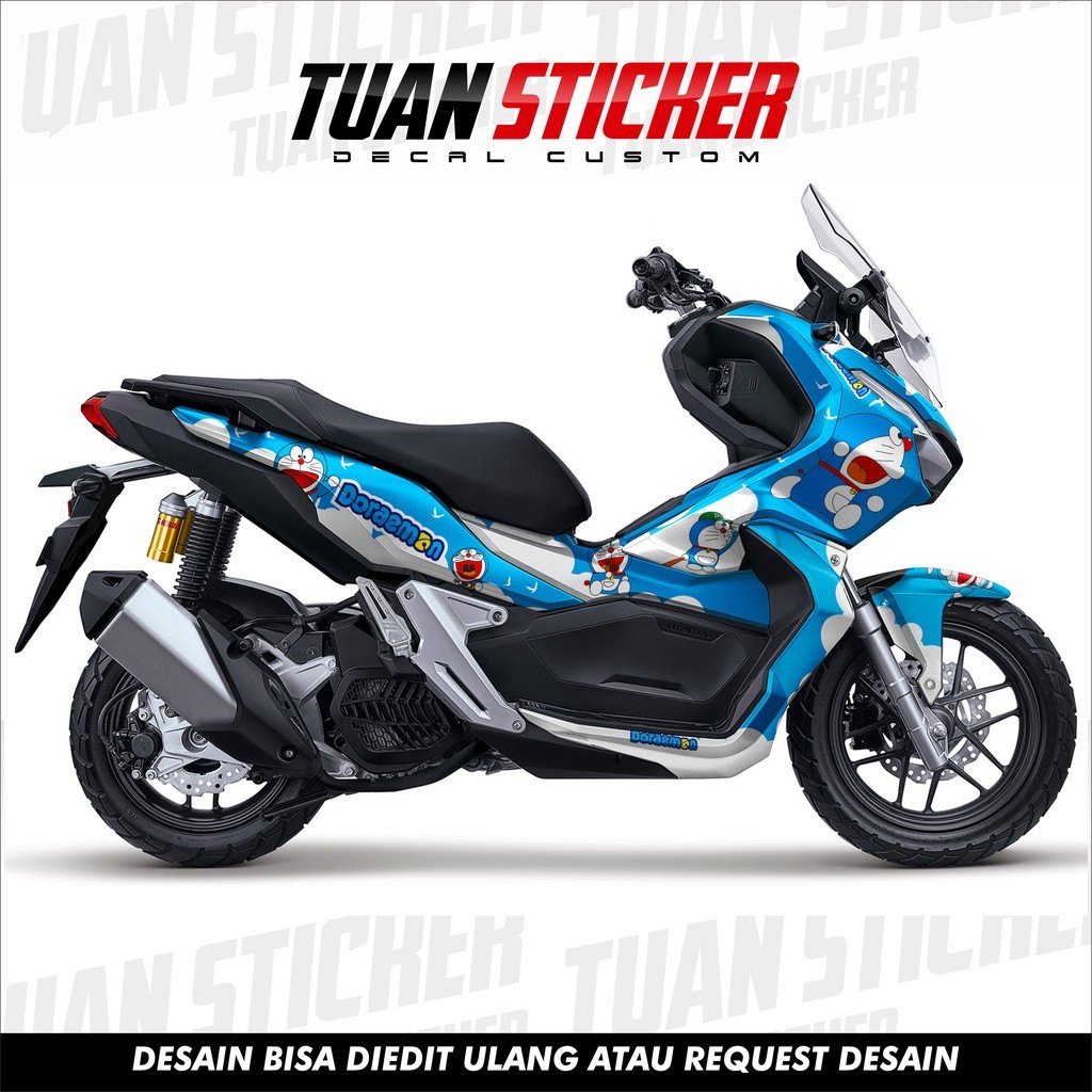 Sticker Striping DECAL Honda ADV 150, Sticker Decal ADV, Sticker ADV 150 ,striping ADV 150 Doraemon