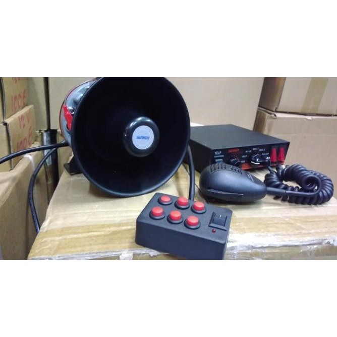 Sirine Patwal Polisi Toa Senken Cjb-150 With Speaker Original Senken