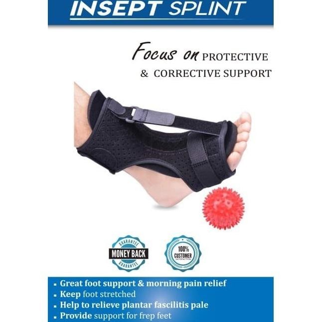 

Plantar Fasciitis Night Splint Ankle Brace For Foot Orthosis Therapy