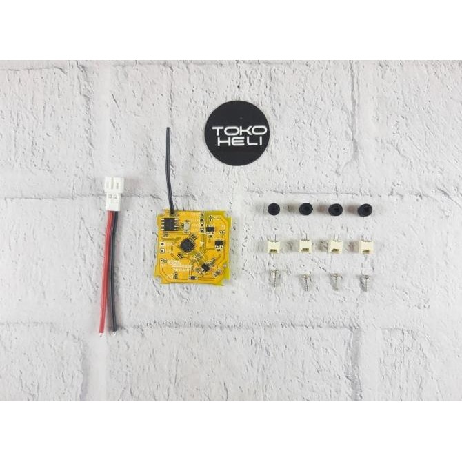 Rajawali Whoop 1S Insane Brushed Silverware Bayang Protocol FC Board