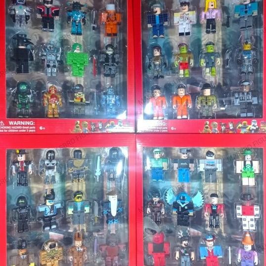 Action Figure Roblox Celebrity Warior Mainan Anak Nifigure Roblox Box Set Isi 12 Pcs
