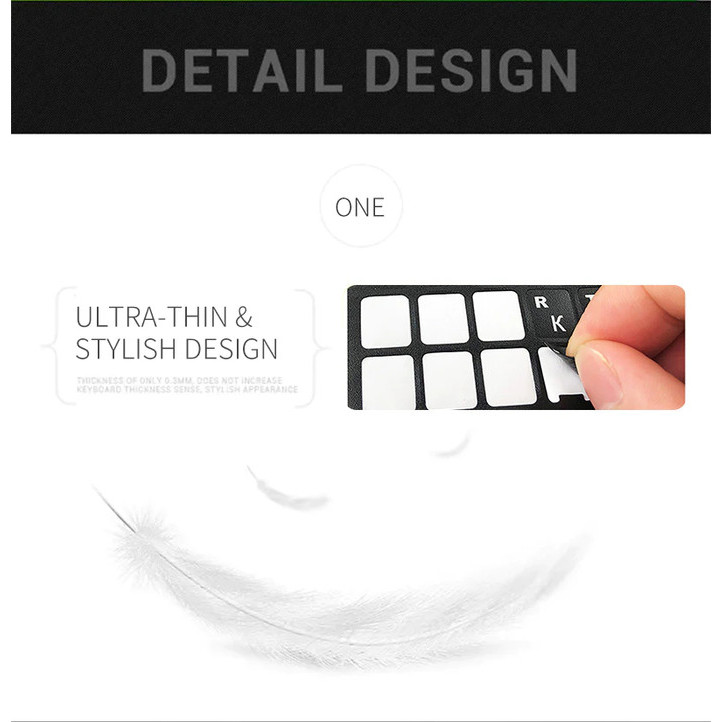 BEBAS ONGKIR STIKER KEYBOARD MACBOOK ARAB - LABEL KEYBOARD ARABIC UNTUK LAYOUT US