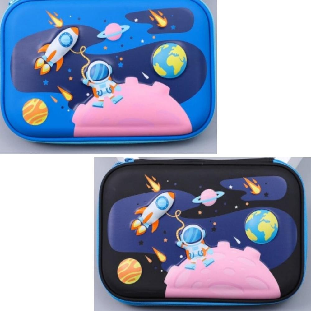 

Lij-56 Tempat Pensil Astronot 3D Timbul Kotak Pensil Astronot Pencil Case Tempat Pensil Anak Laki Laki Kado Ultah Anak Laki Laki Kekinian