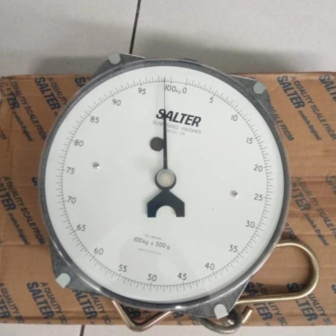 Timbangan Gantung Salter 100Kg X 500Gr Original England