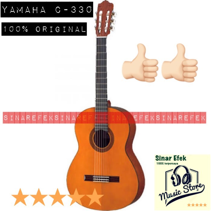 Ready Stok - Guitar Yamaha C-330/Guitar C330 Original Yamaha C 330