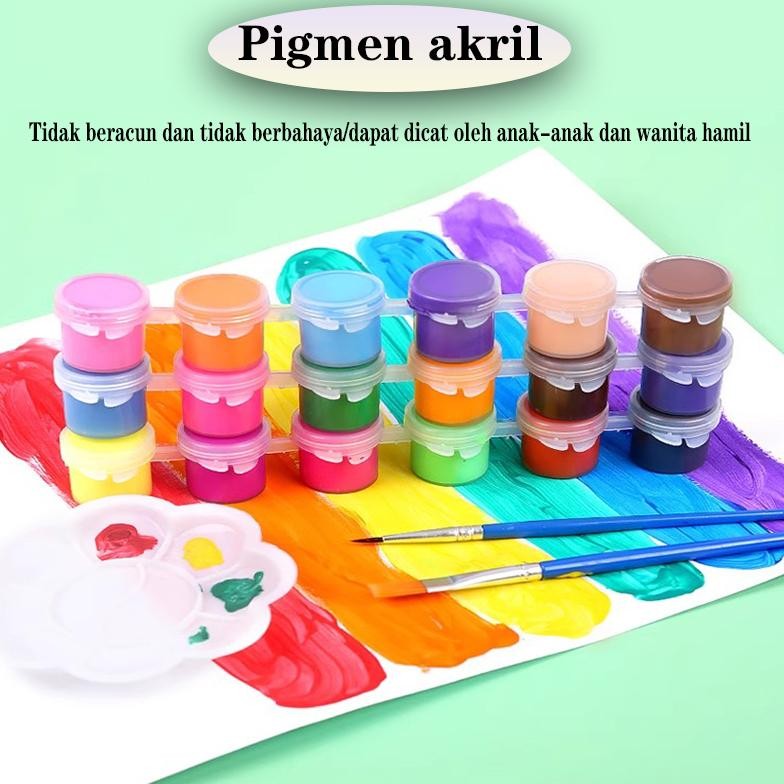 

see-97 Paint By Number 20x20cm DIY Paint Kit with Frame Digital Painting Landscape Cartoon Anime Series Murah