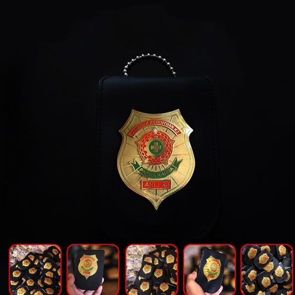 Lencana Pin Ahli K3 Umum Kalung Dompet Ak3U