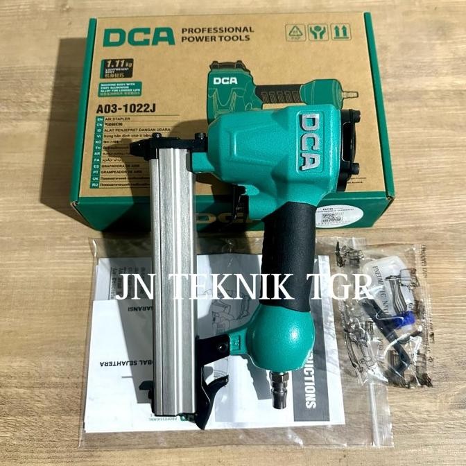 

Mesin Staples Paku Tembak U Dca A03-1022J Air Nailer Gun Stapels Dca 1022J
