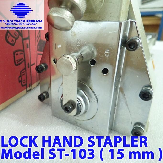 

Lock Hand Stapler St-103 15 Mm (Alat Staples Karton / Kardus Manual)