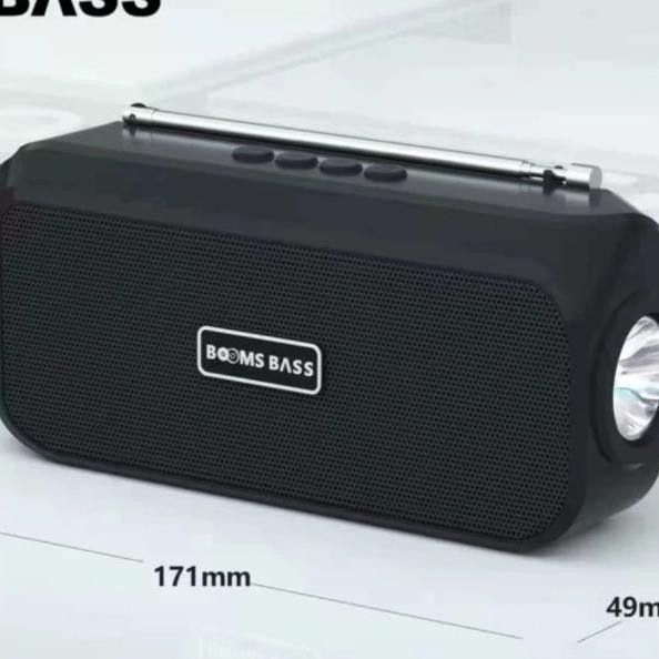 Speaker Portable I Solar Panel X17 Senter Fm Radio Bluetooth