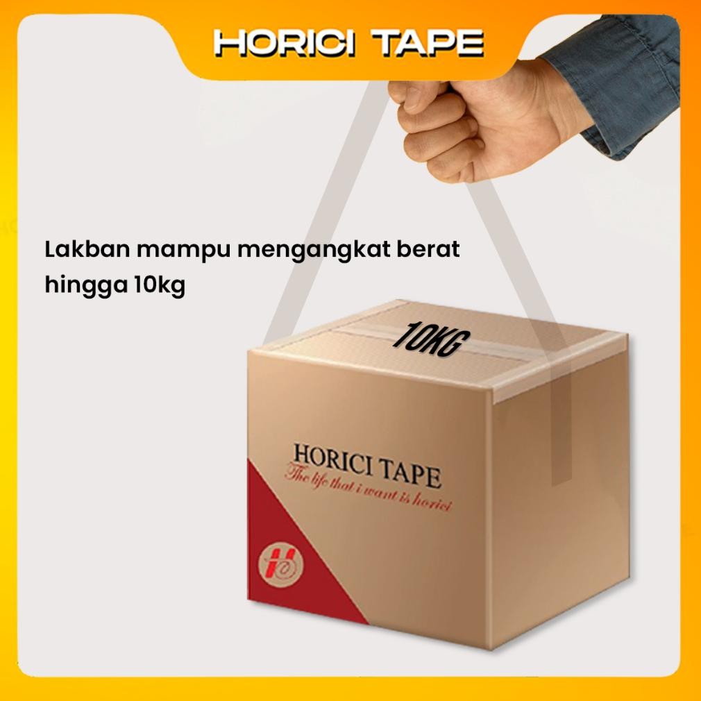 

QIG-1722 MEREK HORICI ASLI MURAH SUPER CLEAR 40mm x 200Y/ LAKBAN BENING DAN COKLAT/ PROMO/ TERMURAH Viral