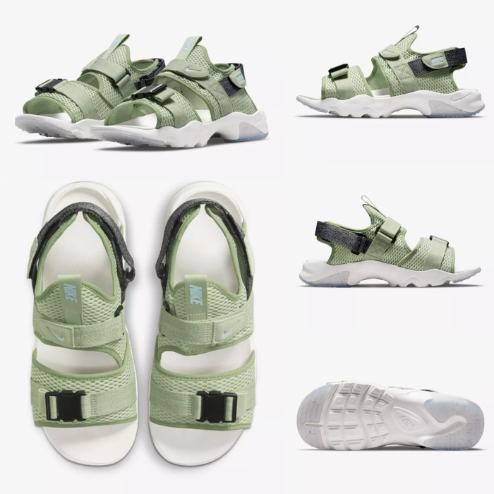 {DianShop} Sandal Gunung Pria Nike Canyon Original   - Green Honeydew 45 Berkualitas
