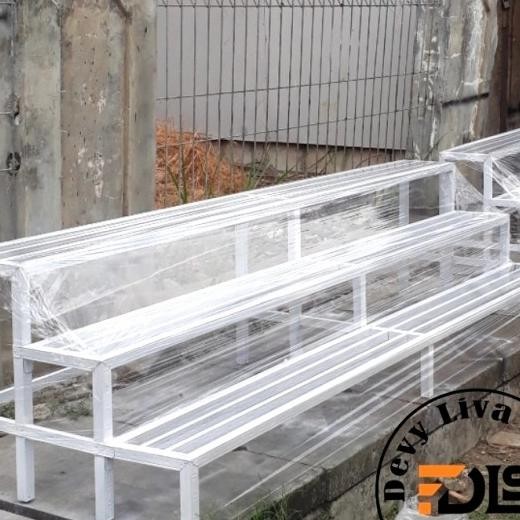 Rak Pot Bunga Susun 3 Panjang 2,5 Meter