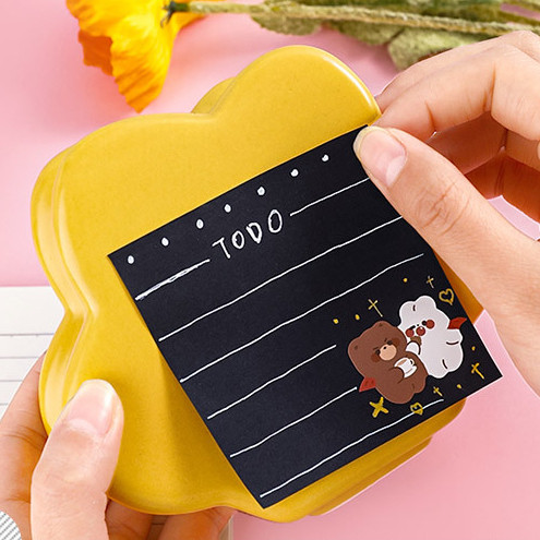 

Sticky Note / Kertas Memo Full Black 50Pcs AT0127