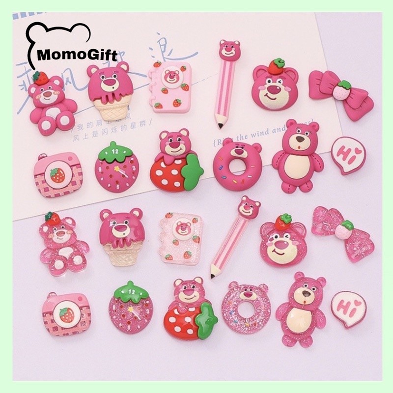 

Stiker 3D Pink Aesthetic PIN Motif Lotso