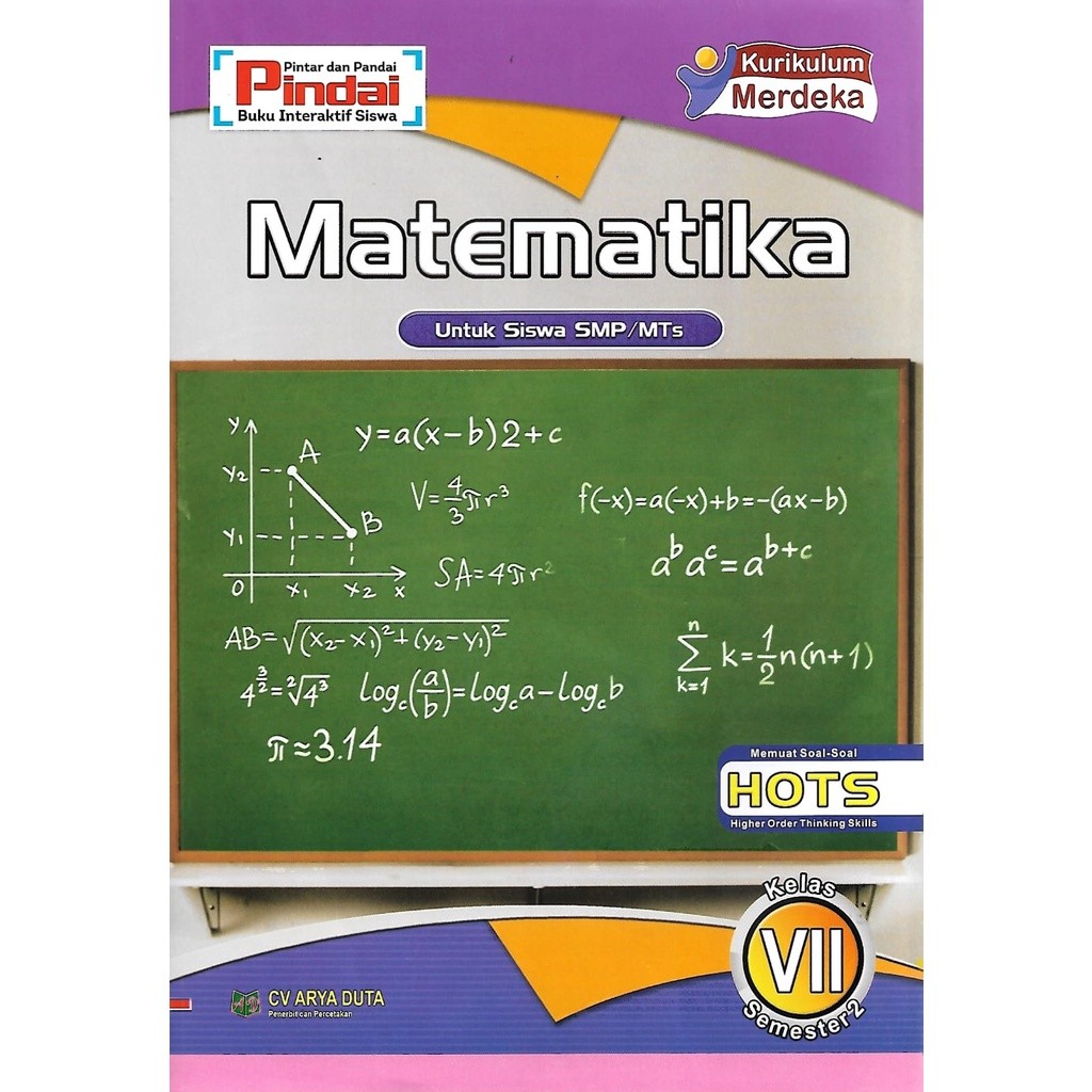 Buku LKS Matematika kurikulum Merdeka Kelas 7 SMP/MTs Semester 2