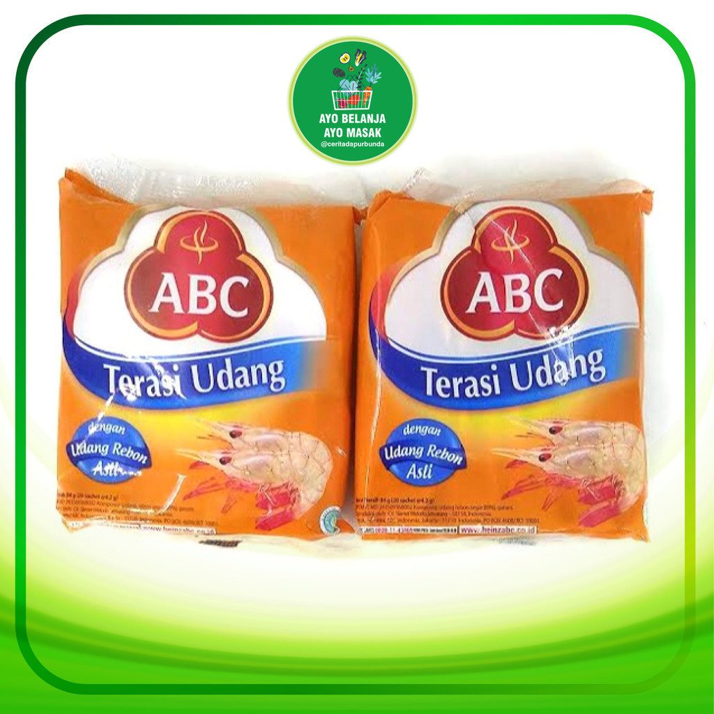 

ABC Trasi Udang 1 Pack ( isi 20 pcs)