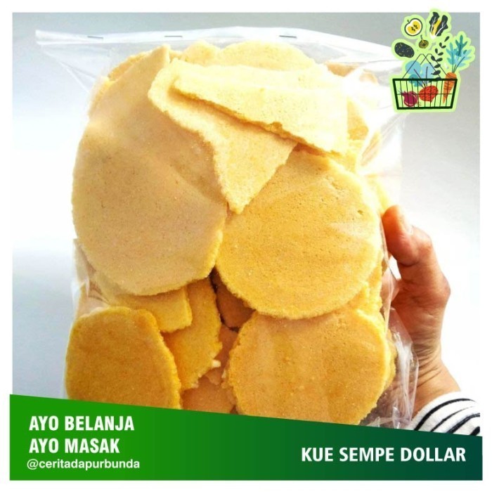 

Sempe Dollar / 200gr ( snack camilan)