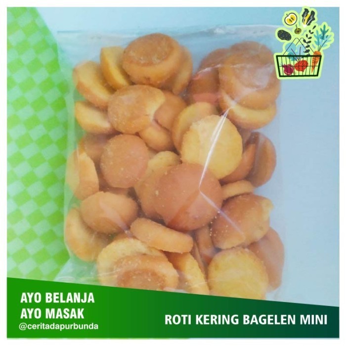 

ROTI KERING BAGELEN MINI per 250 gram