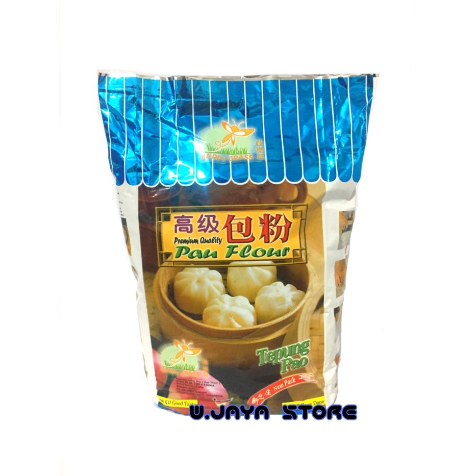 

Tepung Pao Happy Grass / Tepung Bakpao / Pau Flour 1.3kg