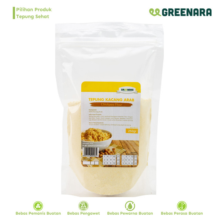 

Tepung Kacang Arab 250gr / Chickpea Flour